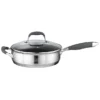 Lakeland Stainless Steel 24cm Lidded Saute Pan