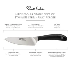 Robert Welch Signature Stainless Steel Cook's Knife 14cm Blade -Kitchen Supplies Store 14167 4