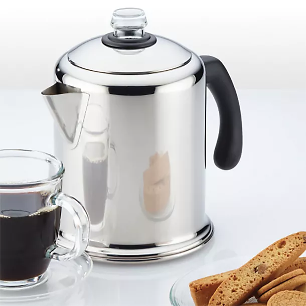 Stovetop Coffee Percolator 4 Stovetop Coffee Percolator - Image 2