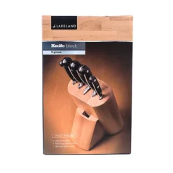 Lakeland Fully Forged Stainless Steel 5-Piece Knife Block -Kitchen Supplies Store 15229 7