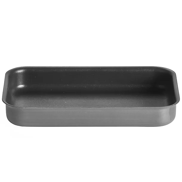 Hard Anodised Small Roasting Tin 27 X 16cm 3 Hard Anodised Small Roasting Tin 27 X 16cm