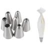 Professional Piping Set - 7 Nozzles And 1 Piping Bag -Kitchen Supplies Store 2233 1