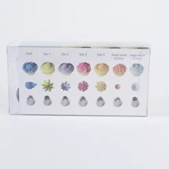 Professional Piping Set - 7 Nozzles And 1 Piping Bag -Kitchen Supplies Store 2233 4