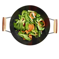 Prue's World Dual Handle Lidded Wok 31cm Dia. 25 Prue's World Dual Handle Lidded Wok 31cm Dia. -Kitchen Supplies Store 26441 12