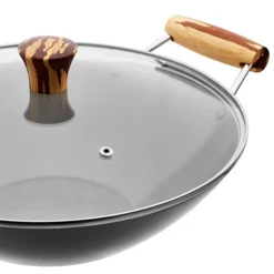 Prue's World Dual Handle Lidded Wok 31cm Dia. 18 Prue's World Dual Handle Lidded Wok 31cm Dia. -Kitchen Supplies Store 26441 5