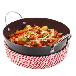 Prue’s World 20cm Karahi Cooking Dish With Serving Basket -Kitchen Supplies Store 26483 6