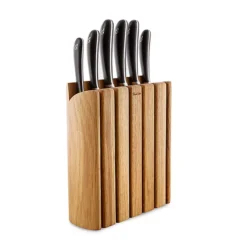 Robert Welch Signature 7-Piece Book Oak Knife Block Set