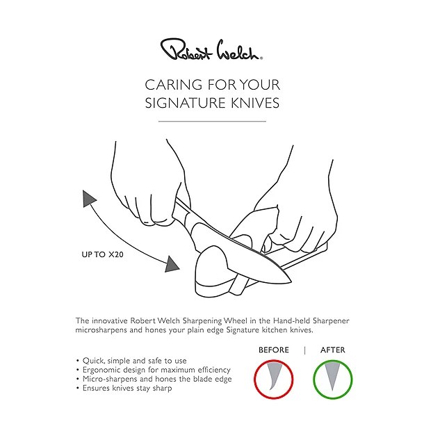 Robert Welch Signature 7-Piece Book Oak Knife Block Set 10 Robert Welch Signature 7-Piece Book Oak Knife Block Set - Image 8