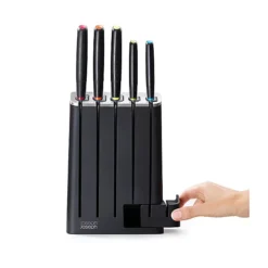 Joseph Joseph Elevate Knives SlimBlock – 5 Knives With Sharpener -Kitchen Supplies Store 26545 5
