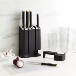 Joseph Joseph Elevate Knives SlimBlock – 5 Knives With Sharpener -Kitchen Supplies Store 26545 8