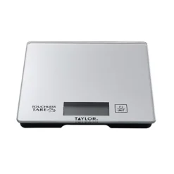 Taylor Digital Touchless Tare Scale Silver