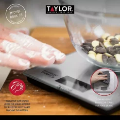Taylor Digital Touchless Tare Scale Silver -Kitchen Supplies Store 26691 4