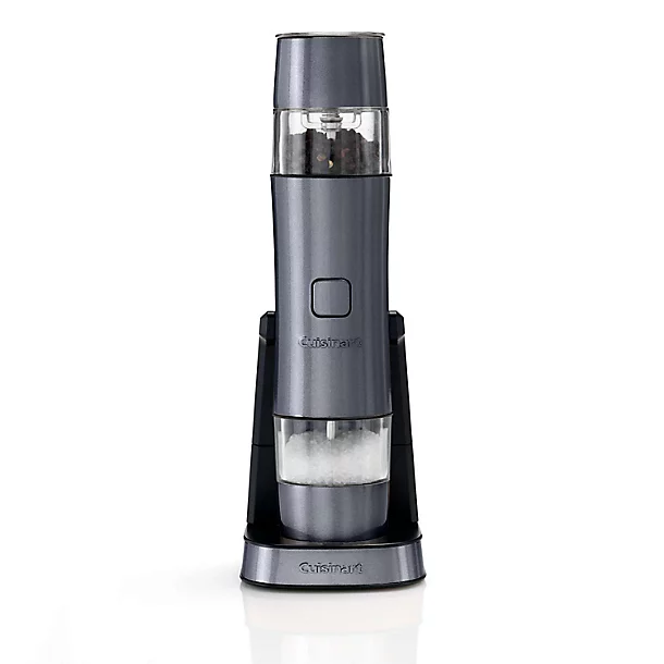 Cuisinart Rechargeable Stainless Steel Seasoning Mill Midnight Grey SG6BU 2 Cuisinart Rechargeable Stainless Steel Seasoning Mill Midnight Grey SG6BU