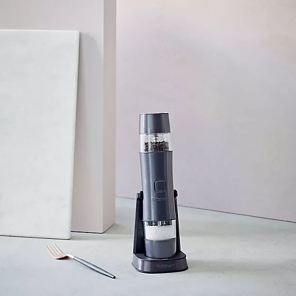 Cuisinart Rechargeable Stainless Steel Seasoning Mill Midnight Grey SG6BU 3 Cuisinart Rechargeable Stainless Steel Seasoning Mill Midnight Grey SG6BU - Image 2