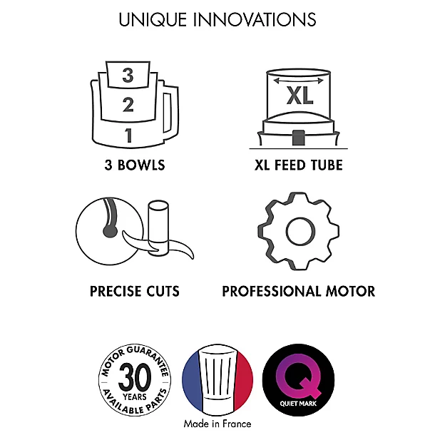 Magimix 5200XL Cuisine System Satin Food Processor 18591 9 Magimix 5200XL Cuisine System Satin Food Processor 18591 - Image 7