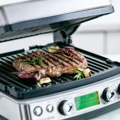 GreenPan Non-Stick 3-in-1 Contact Grill And Indoor BBQ – Stainless Steel CC006585-001 -Kitchen Supplies Store 26952 3