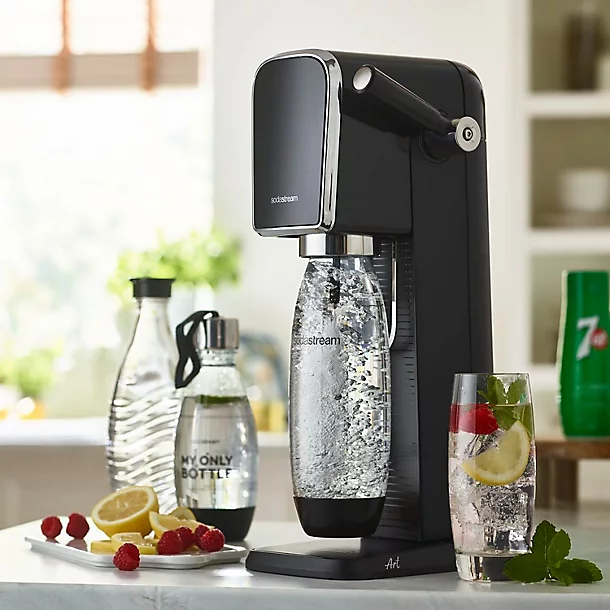 SodaStream Art Sparkling Water Maker With Gas Cylinder Megapack 4 SodaStream Art Sparkling Water Maker With Gas Cylinder Megapack - Image 2