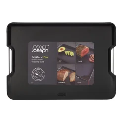 Joseph Joseph Cut&Carve Plus Large Chopping Board Black -Kitchen Supplies Store 27007 5