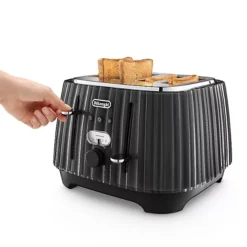 DeLonghi De’Longhi Ballerina 4-Slice Toaster Black CTD4003.B -Kitchen Supplies Store 27048 3