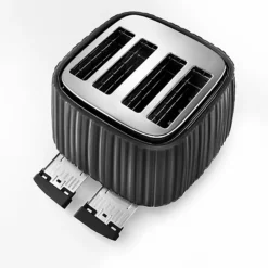 DeLonghi De’Longhi Ballerina 4-Slice Toaster Black CTD4003.B -Kitchen Supplies Store 27048 4
