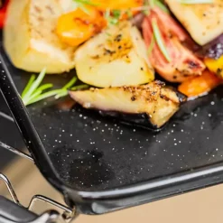 MasterClass Vitreous Enamel Large Baking Tray 12 MasterClass Vitreous Enamel Large Baking Tray -Kitchen Supplies Store 27102 5