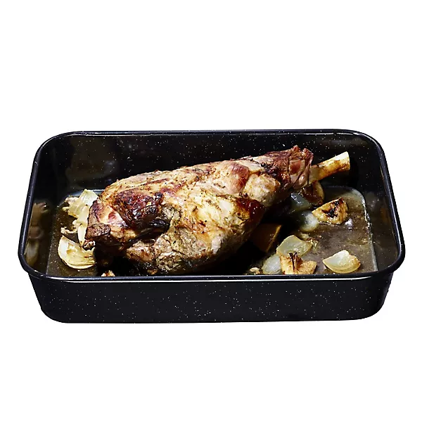 MasterClass Vitreous Enamel Roasting Pan 5 MasterClass Vitreous Enamel Roasting Pan - Image 3