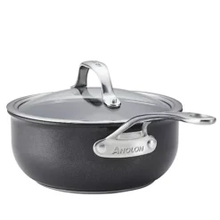 Anolon X 20cm Non-Stick Lidded Saucier Pan -Kitchen Supplies Store 27112 3