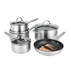Prestige Scratch Guard Stainless Steel 5-Piece Pan Set -Kitchen Supplies Store 27130 4