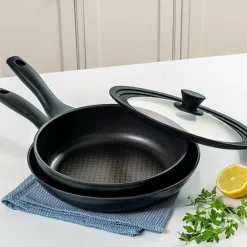 Prestige® Nadiya Loves 2-Piece Frying Pan Set With Universal Lid -Kitchen Supplies Store 27134 11