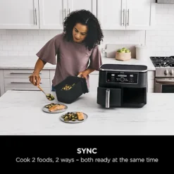 Ninja Foodi MAX Dual Zone Air Fryer AF400UK 16 Ninja Foodi MAX Dual Zone Air Fryer AF400UK -Kitchen Supplies Store 27205 4