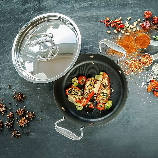 Circulon Style 24cm Hard Anodised Sauteuse Pan 4 Circulon Style 24cm Hard Anodised Sauteuse Pan - Image 2