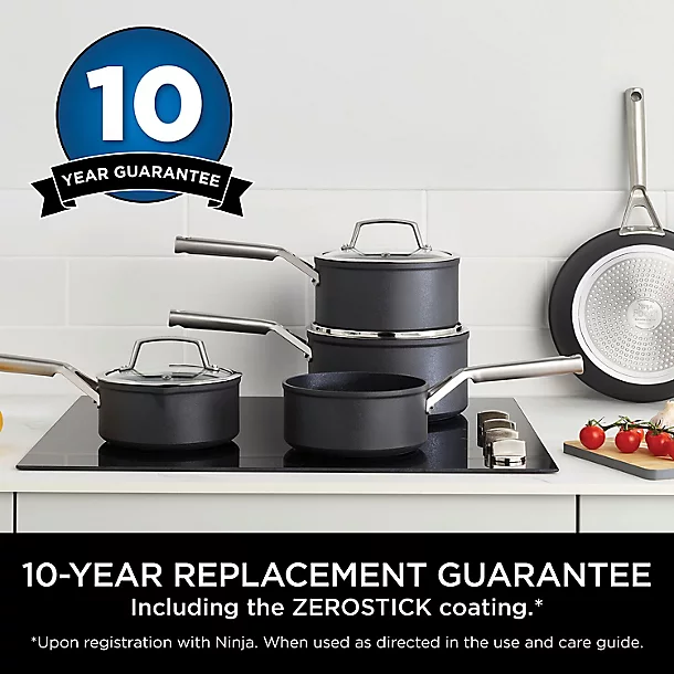 Ninja ZEROSTICK 20cm Saucepan With Lid 11 Ninja ZEROSTICK 20cm Saucepan With Lid - Image 9