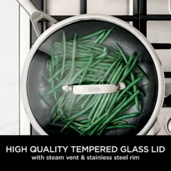 Ninja ZEROSTICK 5-Piece Stainless-Steel Pan Set -Kitchen Supplies Store 27313 8