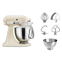KitchenAid Artisan 175 Stand Mixer Almond Cream 5KSM175PSBAC -Kitchen Supplies Store 31957 5