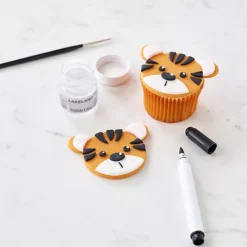 FMM Animal Face Cutter And 3 Renshaw Icing Tiger Colours 16 FMM Animal Face Cutter And 3 Renshaw Icing Tiger Colours -Kitchen Supplies Store 32004 7