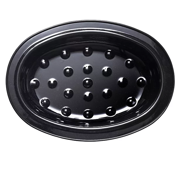 Enamel Self Basting Oval Roasting Tin With Lid 6 Enamel Self Basting Oval Roasting Tin With Lid - Image 4