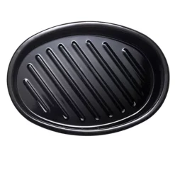 Enamel Self Basting Oval Roasting Tin With Lid 15 Enamel Self Basting Oval Roasting Tin With Lid -Kitchen Supplies Store 32195 5