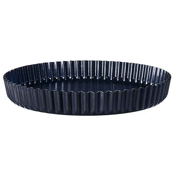 Diamond Blue Loose Based 25cm Flan, Tart And Quiche Tin 5 Diamond Blue Loose Based 25cm Flan, Tart And Quiche Tin - Image 3