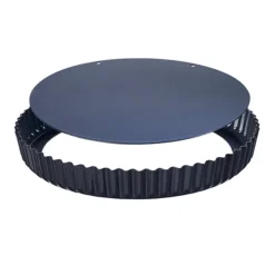 Diamond Blue Loose Based 25cm Flan, Tart And Quiche Tin 10 Diamond Blue Loose Based 25cm Flan, Tart And Quiche Tin -Kitchen Supplies Store 32229 4