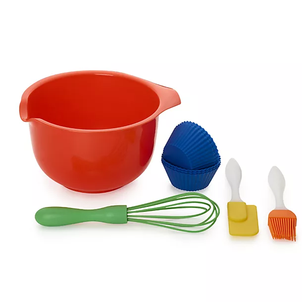 Children’s 10pc Baking Gift Set With Bowl, Whisk And Spatula 3 Children’s 10pc Baking Gift Set With Bowl, Whisk And Spatula