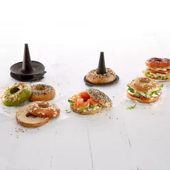 Lekue 6 Lékué Silicone Bagel Moulds -Kitchen Supplies Store 32686 4