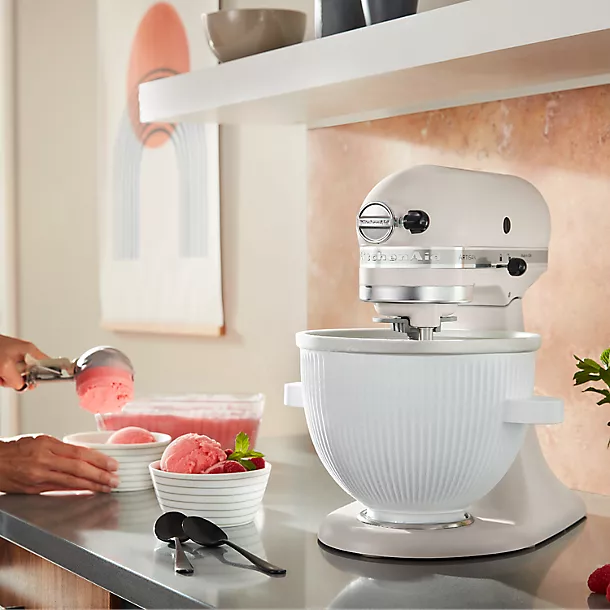 KitchenAid Ice Cream Maker Attachment 5KSMICM 4 KitchenAid Ice Cream Maker Attachment 5KSMICM - Image 2