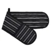 Lakeland Black Butcher’s Stripe Double Oven Gloves
