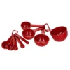KitchenAid Measuring Cup And Spoon Set Empire Red -Kitchen Supplies Store 32977 1