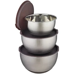 Lakeland Set Of 3 Stainless Steel Bowls