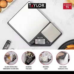 Taylor Dual Platform Scale -Kitchen Supplies Store 33170 5