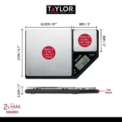 Taylor Dual Platform Scale -Kitchen Supplies Store 33170 6