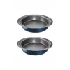 Lakeland 18cm Loose-Based Round Sandwich Tin Duo