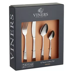 16pc Viners Chelsea Stainless Steel Cutlery Gift Set 303.116