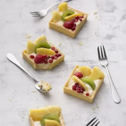 6pc Viners Select Stainless Steel Pastry Fork Set -Kitchen Supplies Store 62021 4